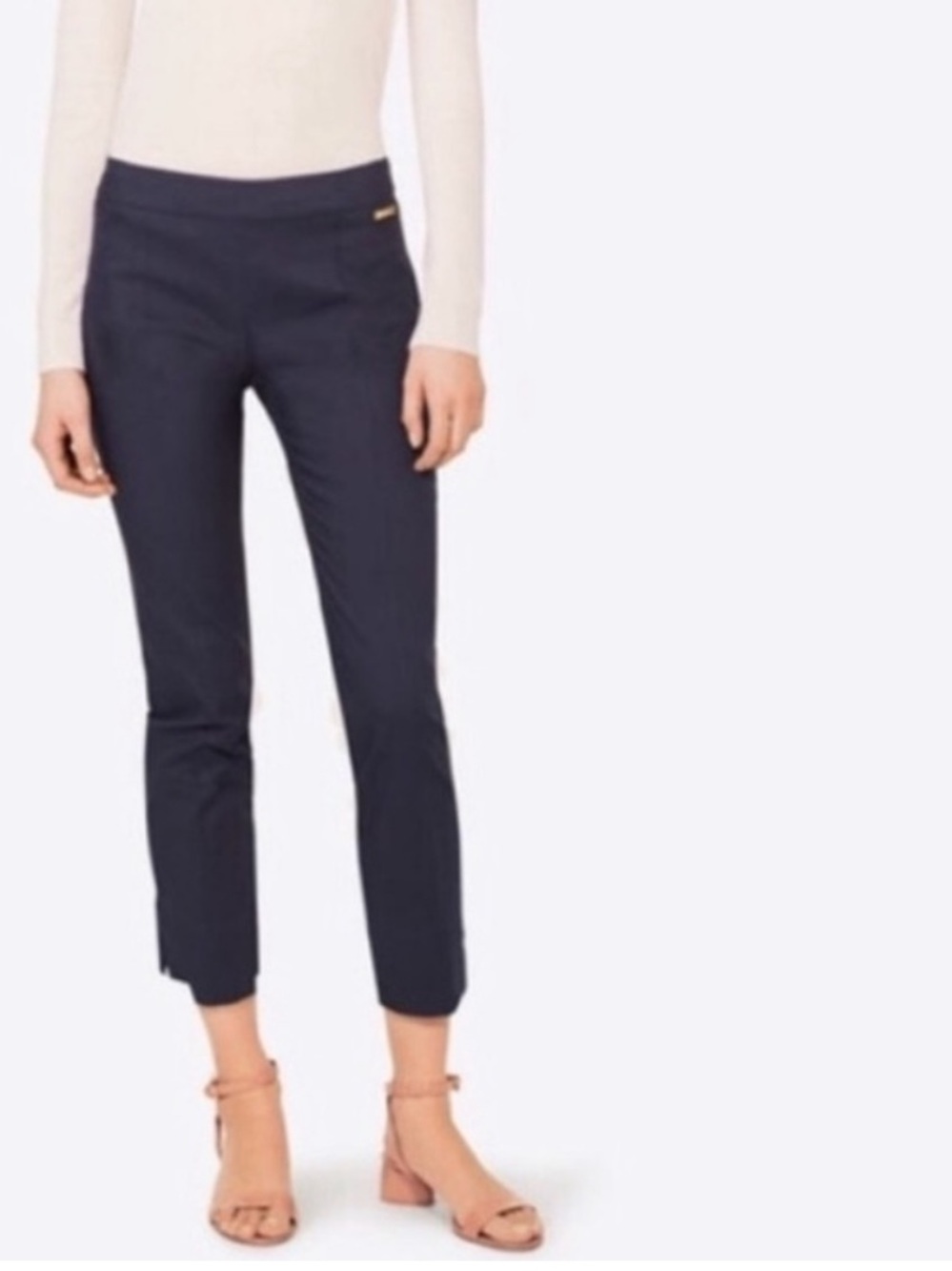 Tory Burch CALLIE PANTS IN NAVY SIZE 12
